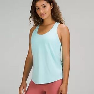 Love Tank Top Icing Blue Size 14